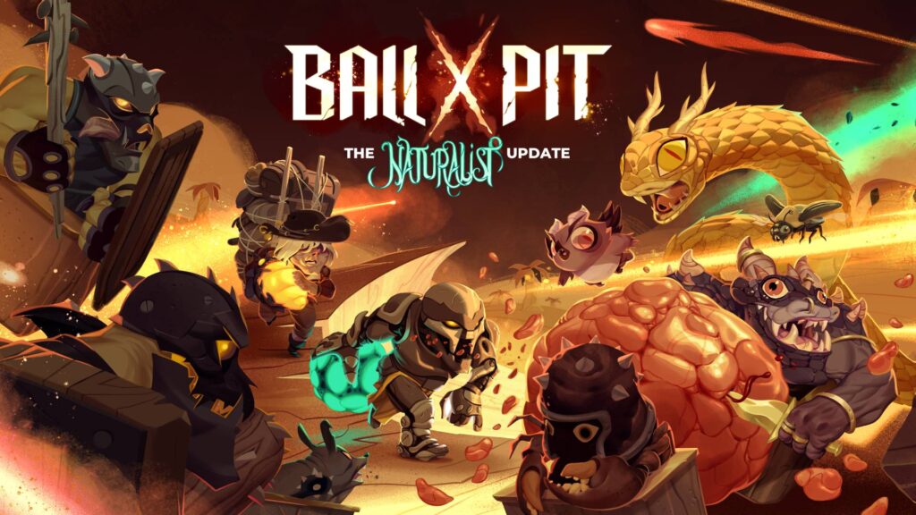 Devolver Digital 敲磚 Roguelite 強檔《戰球坑洞（BALL x PIT）》「自然主義者更新」免費上線！總銷量突破 200 萬份，遊戲史低 66 折熱銷中