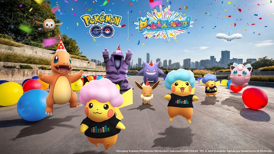 《Pokémon GO》x「PokéXciting! in 台北」即將於10月10~11日以粉萌之力襲捲信義商圈！